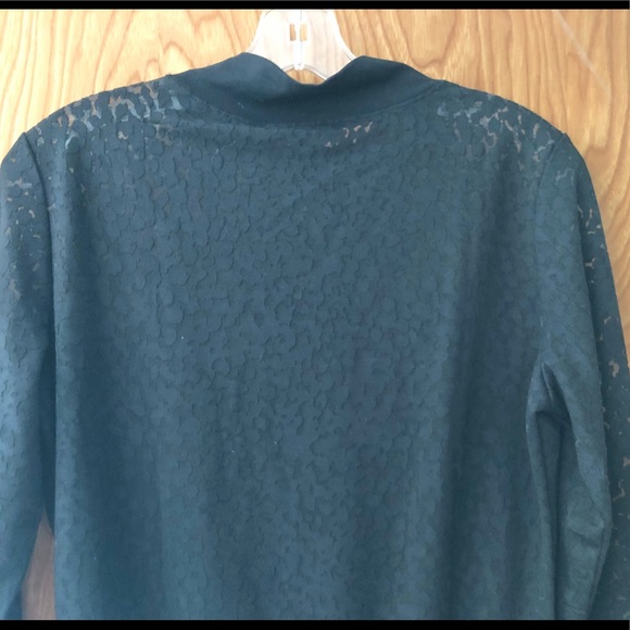 NWT All Saints Bela leopard lace long sleeve bodysuit, size 8 - Picture 8 of 11